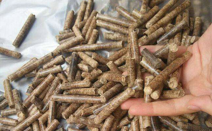 木屑造粒機(jī)燃料加工廠，加工為生物質(zhì)顆粒燃料.jpg