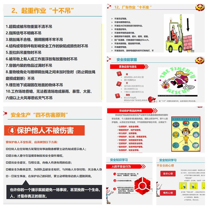 生產(chǎn)部部長趙廣寧給生產(chǎn)部所有員工培訓(xùn)了什么是安全生產(chǎn)、勞動防護用品的種類以及使用規(guī)范、起重作業(yè)注意事項、應(yīng)急、環(huán)保法律法規(guī)、管理制度等內(nèi)容。.jpg